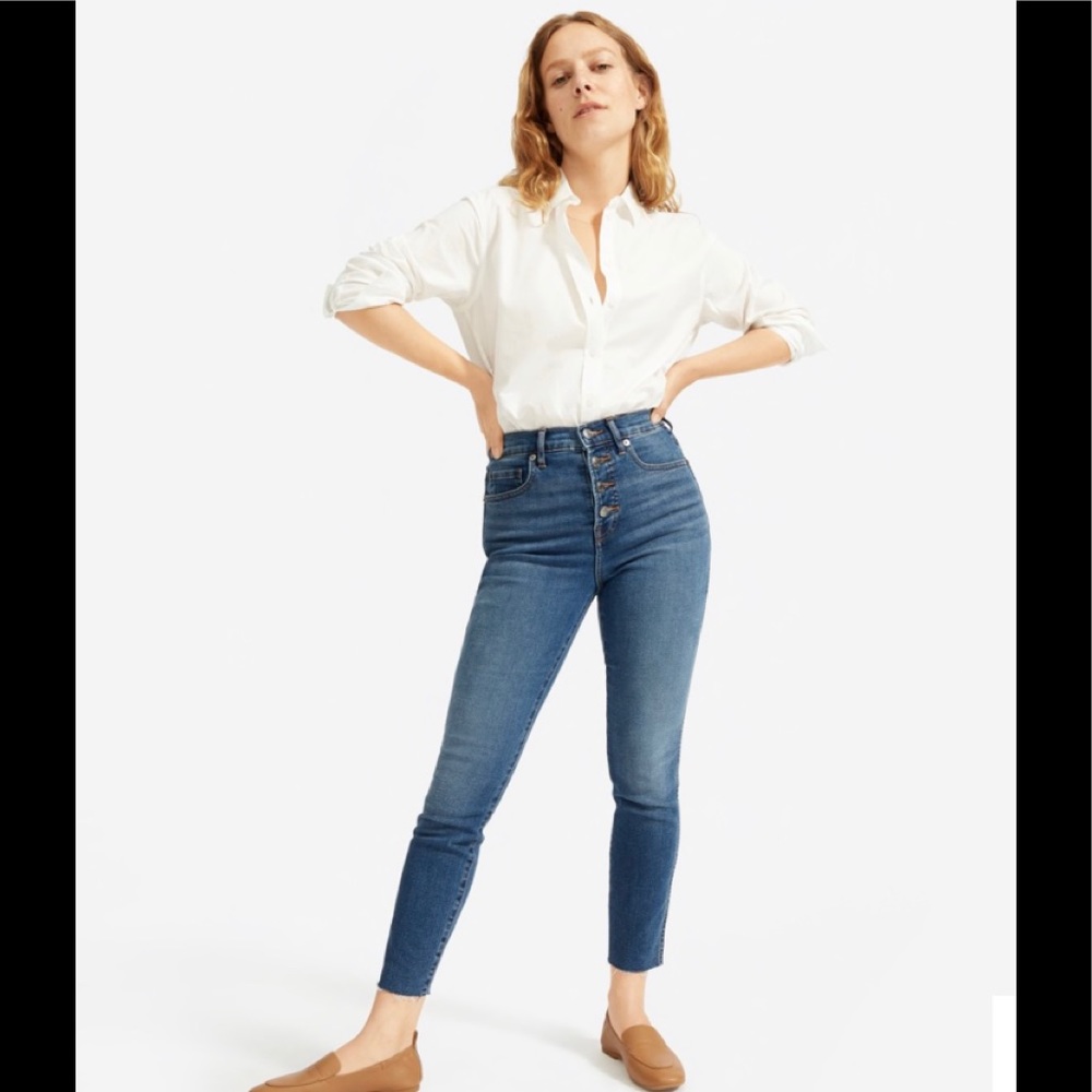 New Women Everlane vintage skinny jeans